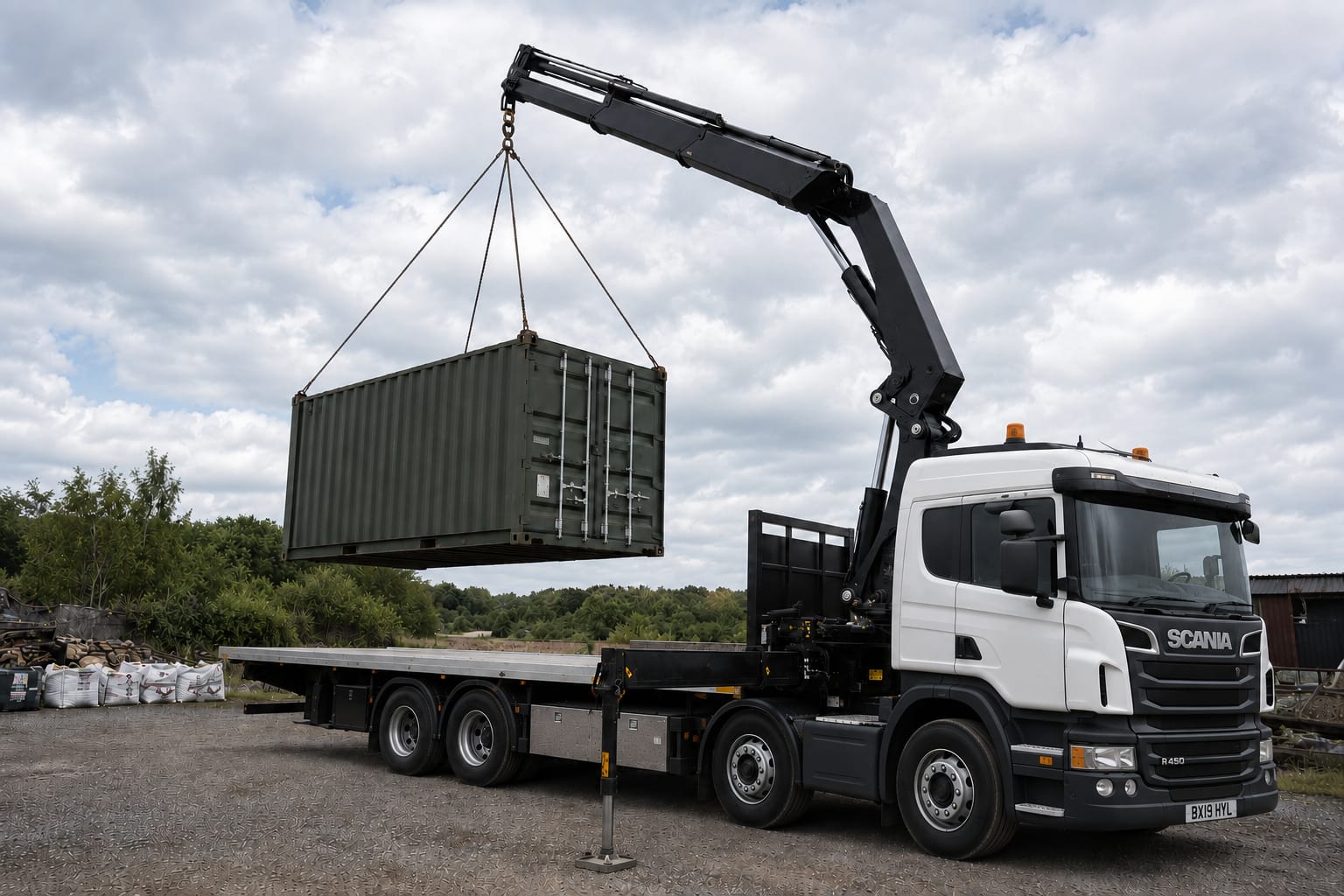Container lifting operations